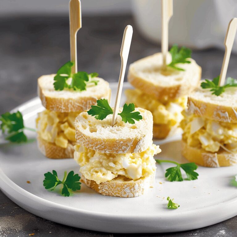 Egg Salad Tea Sandwiches Recipe