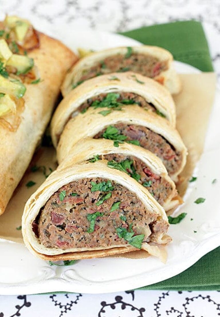 Tex-Mex Meatloaf Burritos Recipe