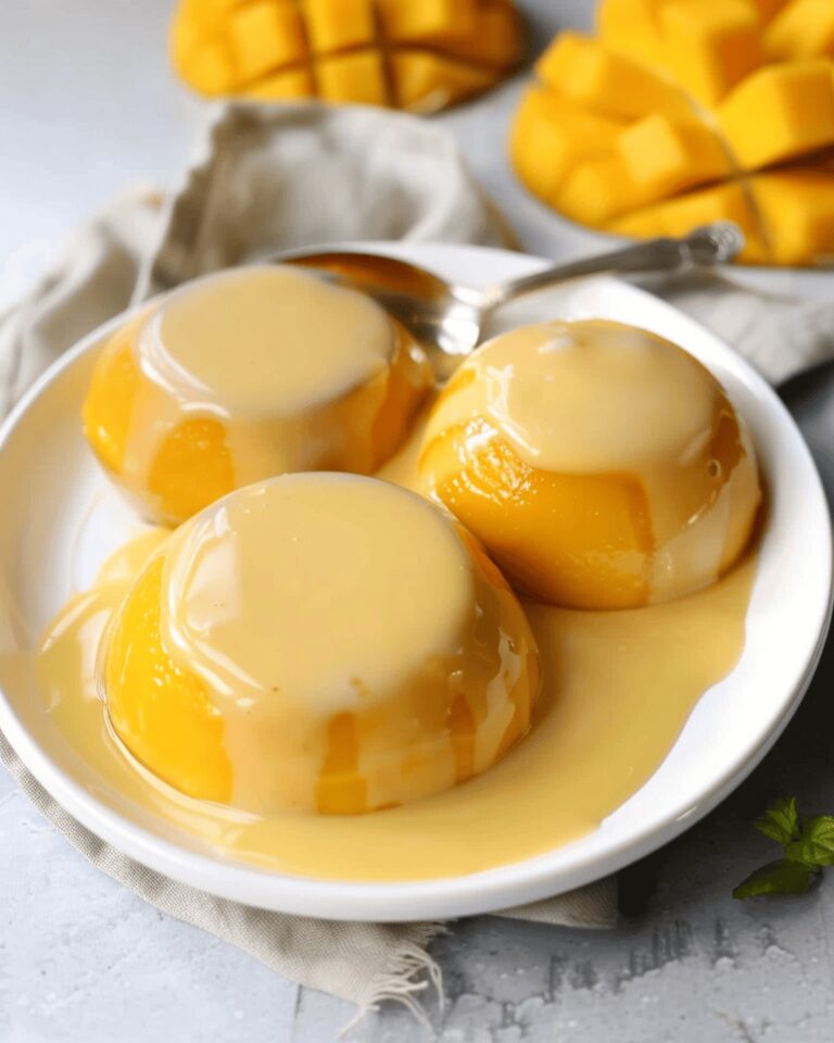 Luscious Mango Pudding Recipe