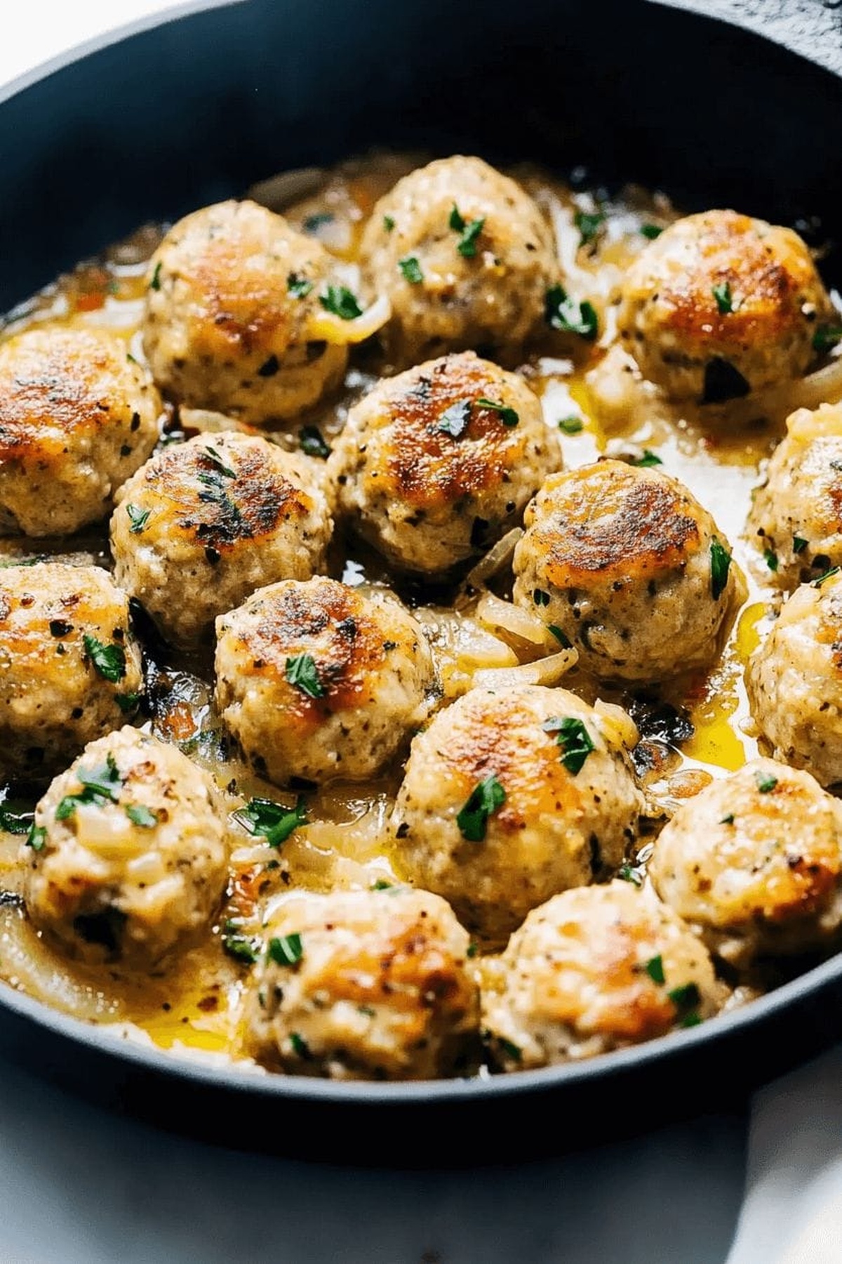 Chicken Piccata Meatballs Recipe