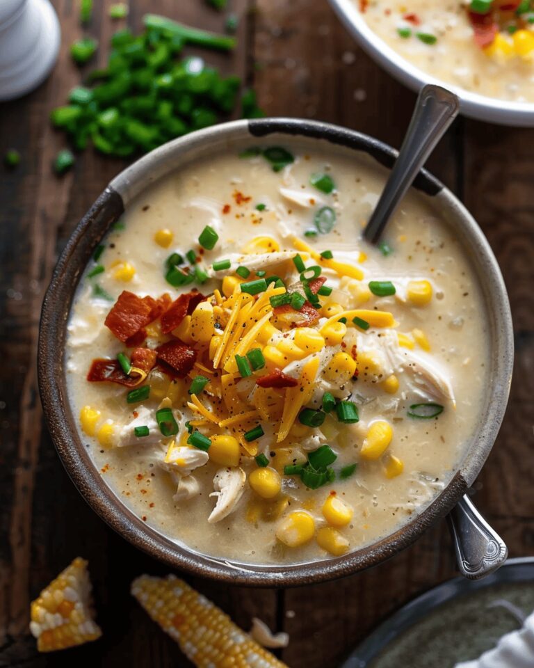 Creamy Chicken Corn Chowder Recipe