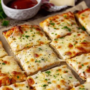 Crispy Cheese Breadsticks Recipe