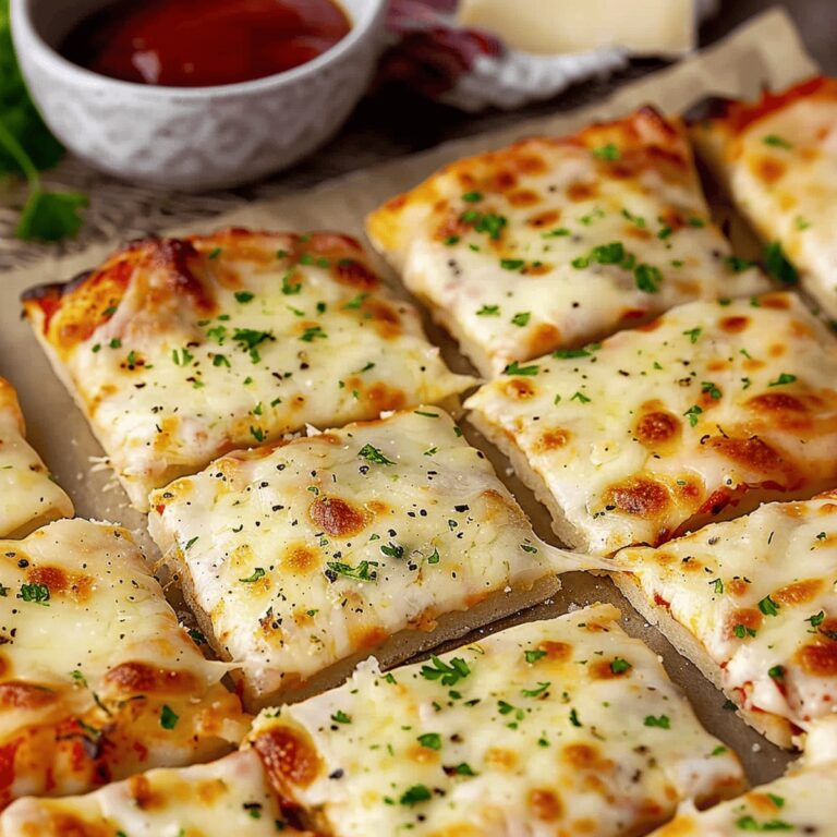 Crispy Cheese Breadsticks Recipe