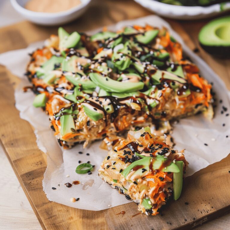 Creamy Salmon Sushi Bake Recipe