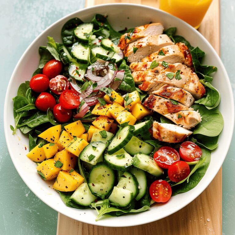 Zesty Mango Chicken Salad Recipe