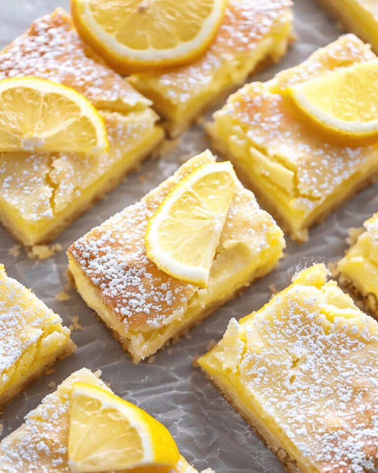 Tangy Lemon Bars Recipe