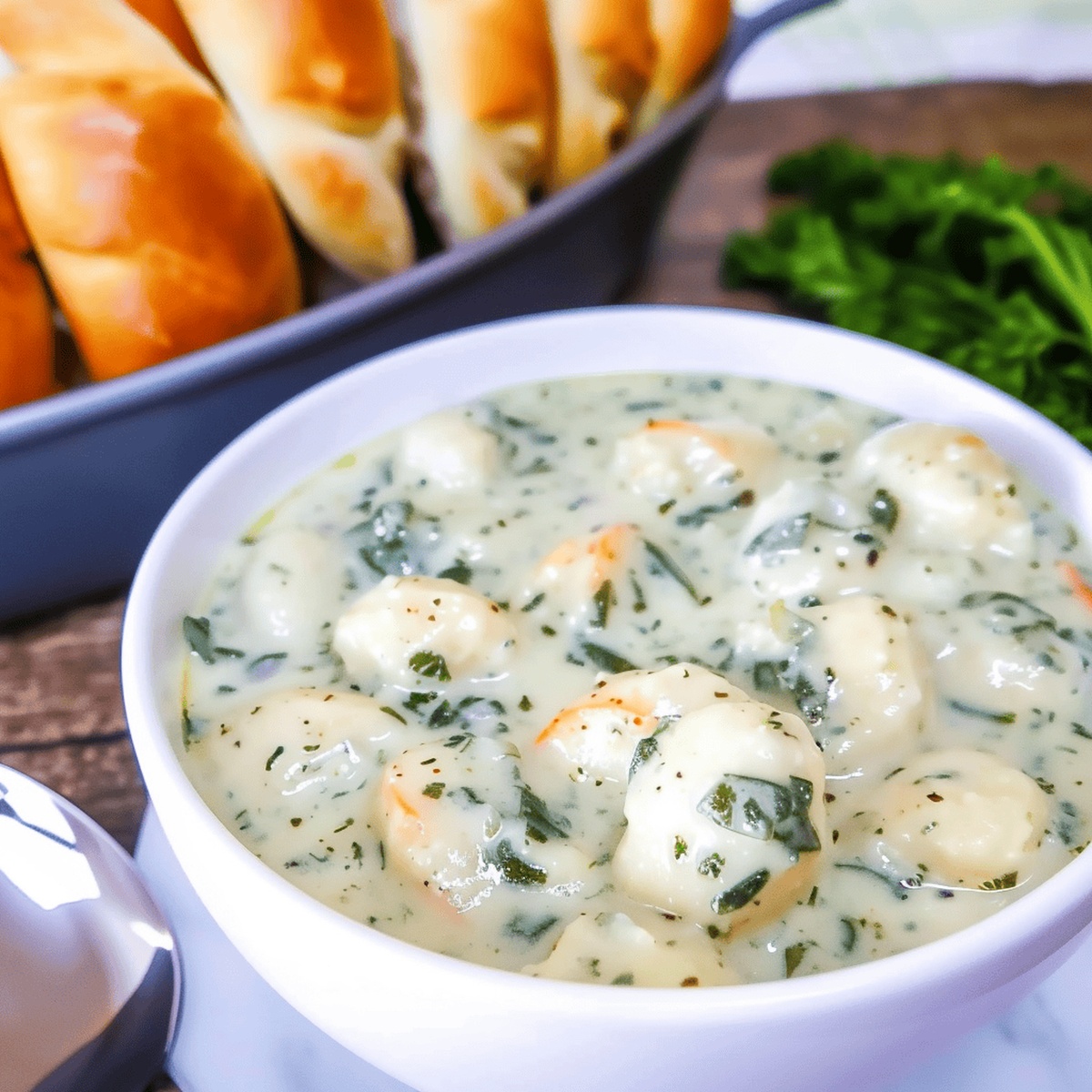 Creamy Chicken Gnocchi Soup Recipe
