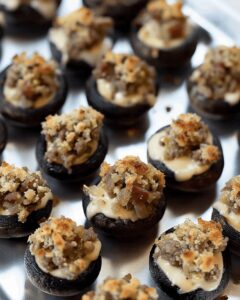 Gourmet Sausage Cream Cheese Stuffed Mushrooms Recipe