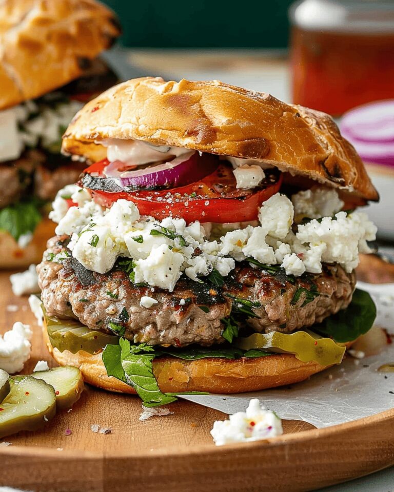 Succulent Lamb Burger Recipe