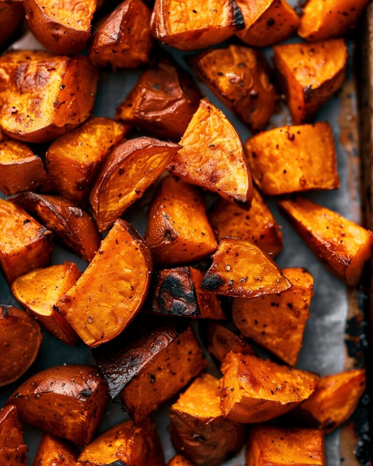 Crispy Roasted Sweet Potatoes Recipe
