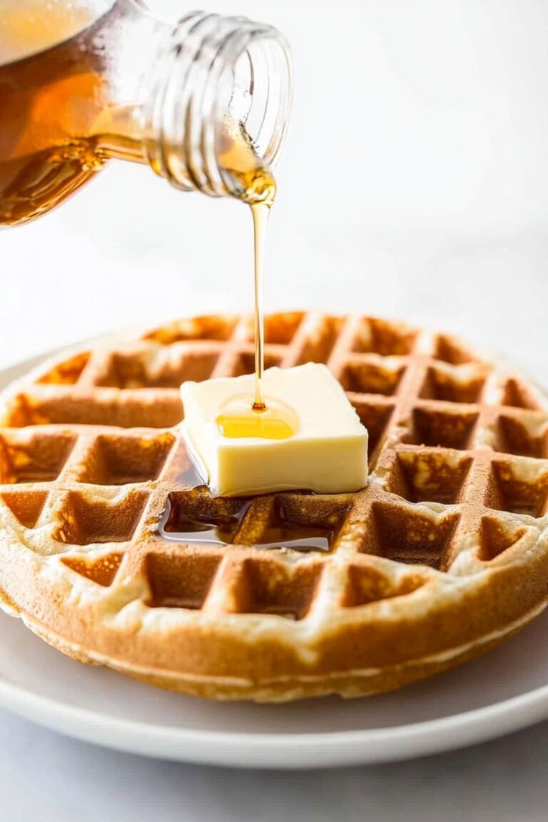 Low Carb Keto Flourless Waffles Recipe