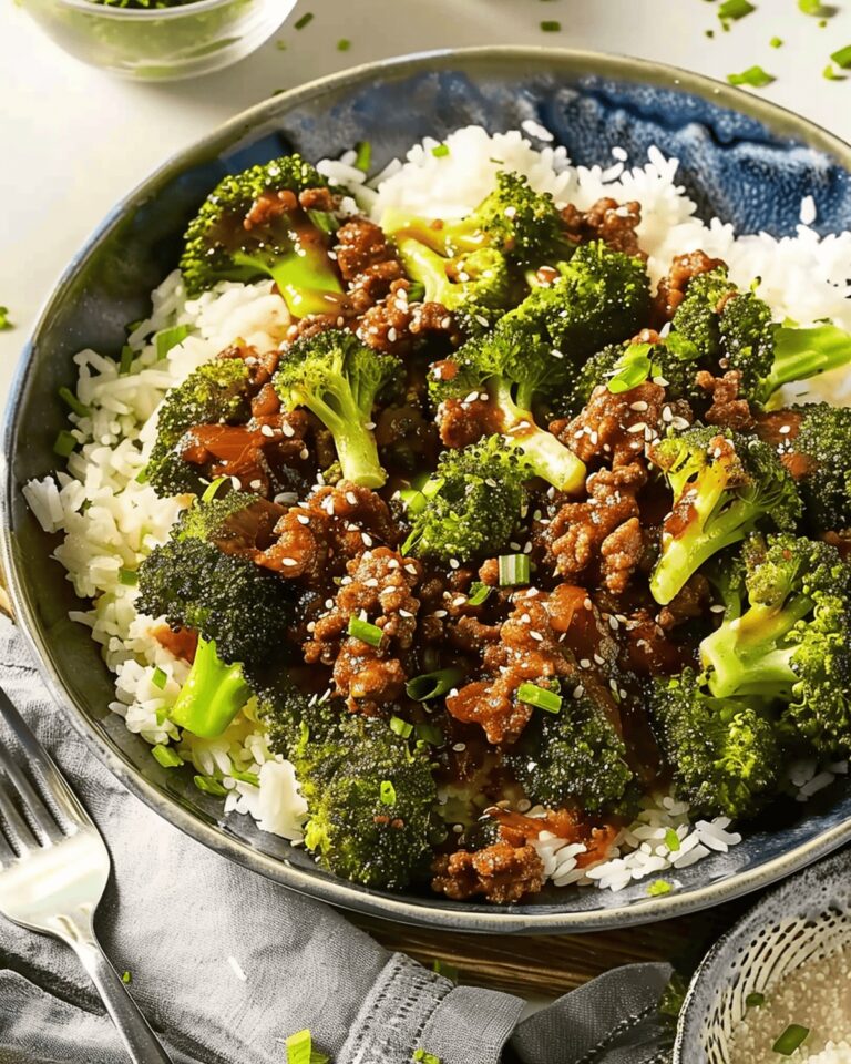 Savory Ground Beef and Broccoli Stir Fry Recipe