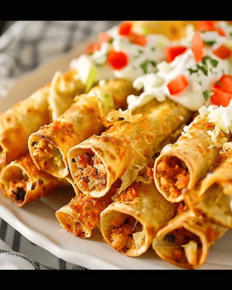 Crunchy Taquitos Recipe
