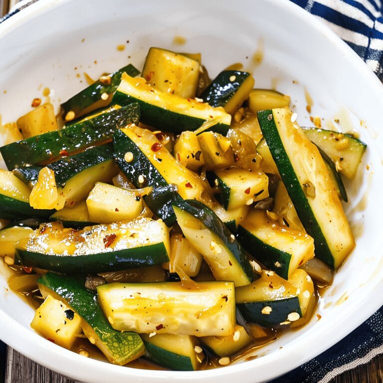 Savory Japanese Zucchini Recipe