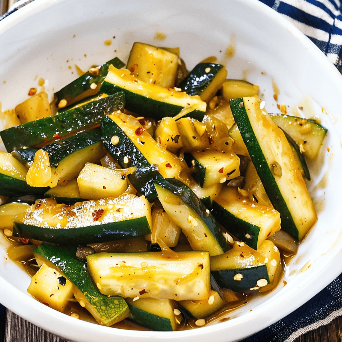 Savory Japanese Zucchini Recipe