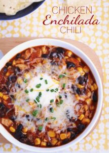 Chicken Enchilada Chili Recipe