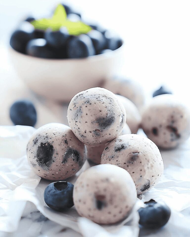 Irresistible Blueberry Cheesecake Protein Balls Recipe