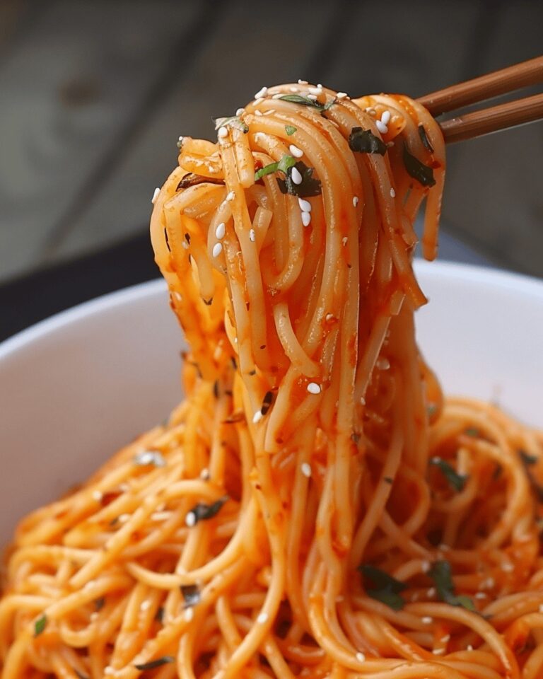 Fiery Gochujang Pasta Recipe