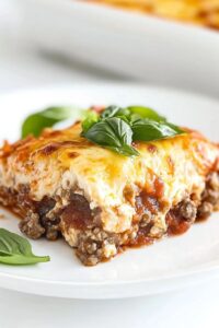 Low Carb Keto No Noodle Lasagna Recipe