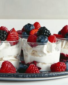 Creamy Berries and Cream Recipe