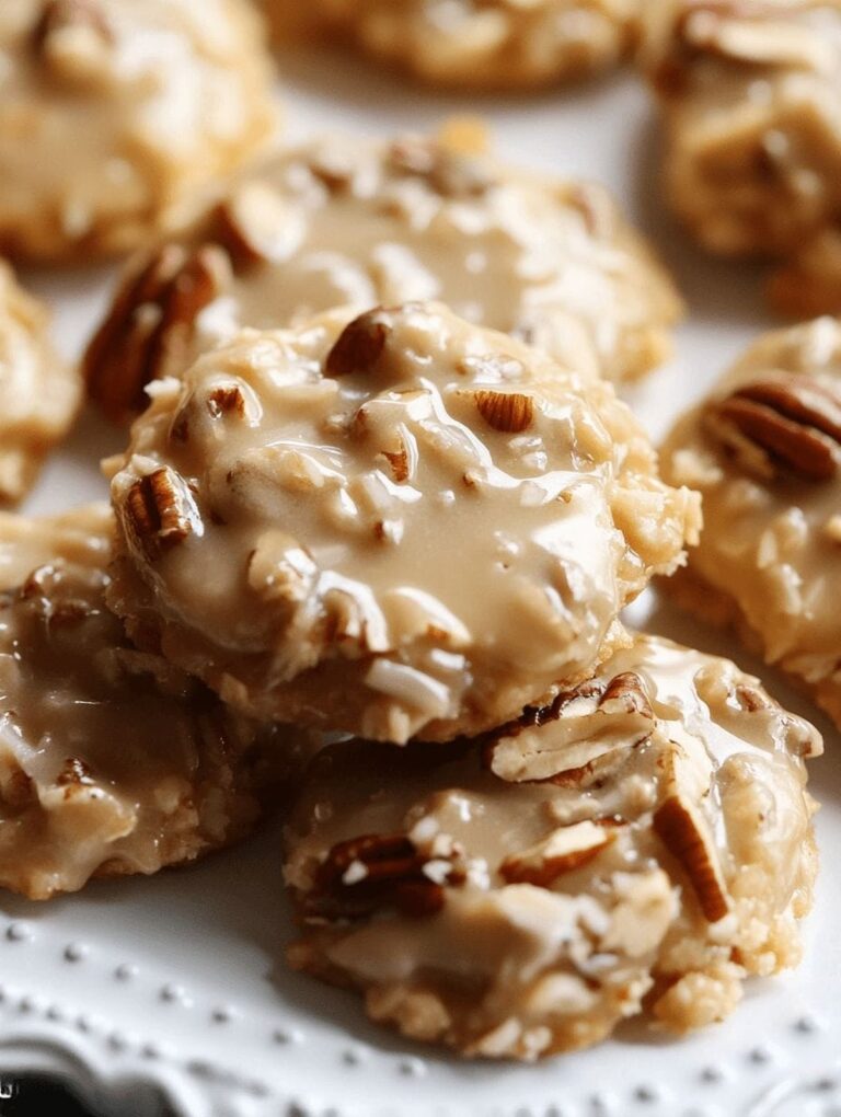 No-Bake Coconut Pecan Praline Recipe