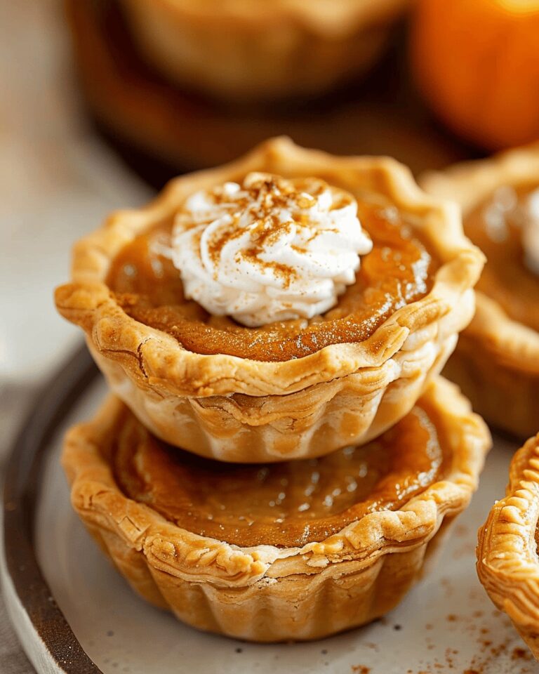 Heavenly Pumpkin Pies Recipe