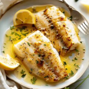 Creamy Lemon Butter Fish Recipe