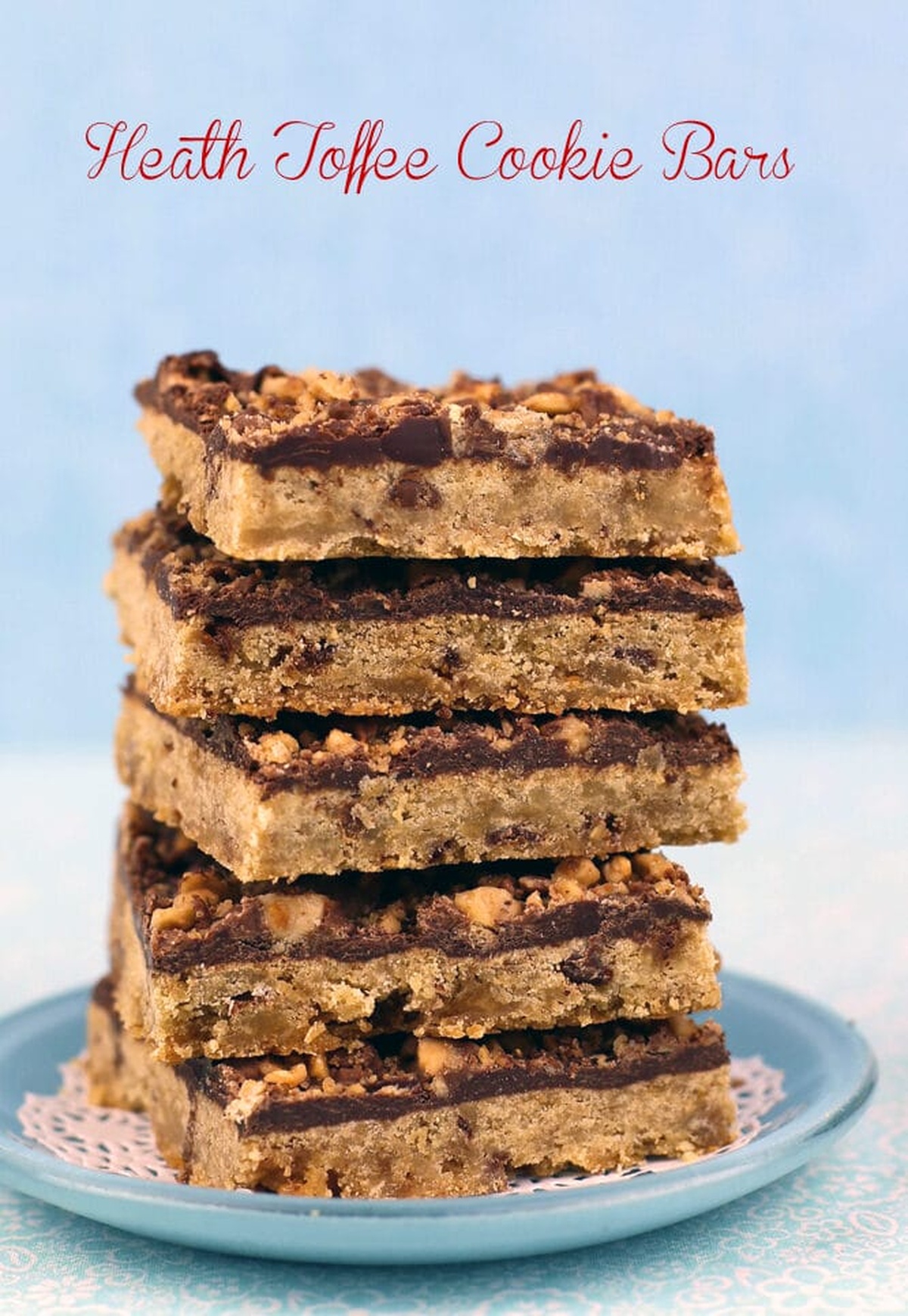 Heath Toffee Cookie Bars Recipe