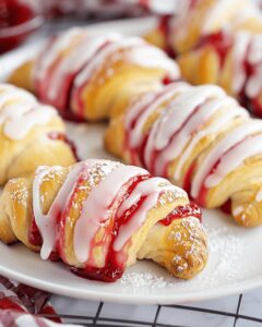 Sweet Raspberry Crescent Rolls Recipe