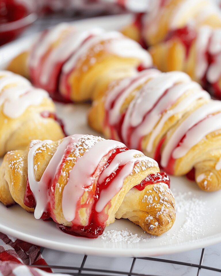 Sweet Raspberry Crescent Rolls Recipe
