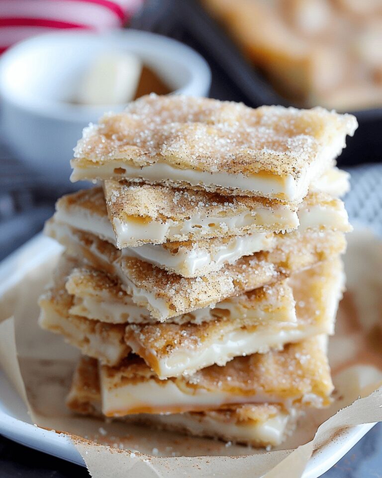 Crunchy Churro Saltine Toffee Recipe