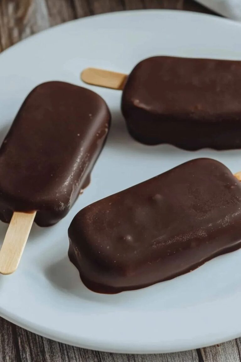 Low Carb Keto Ice Cream Bars Recipe