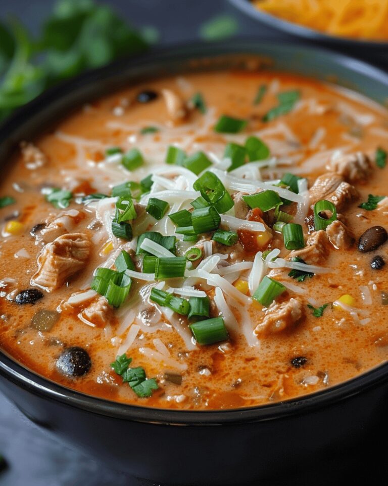 Creamy Chicken Enchilada Soup Recipe
