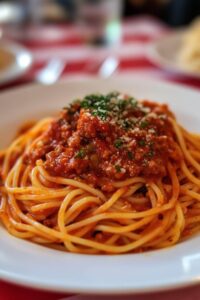 Classic Spaghetti Recipe