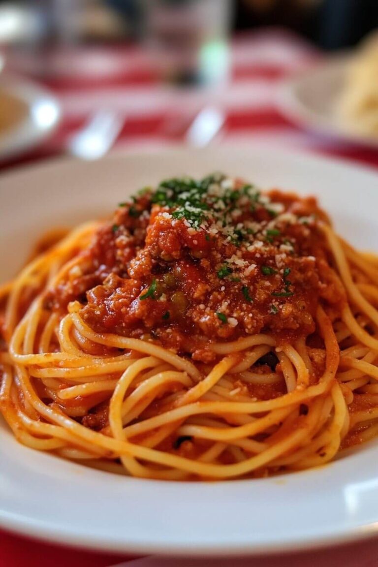 Classic Spaghetti Recipe