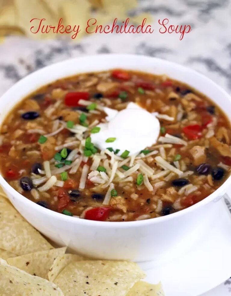 Turkey Enchilada Soup Recipe