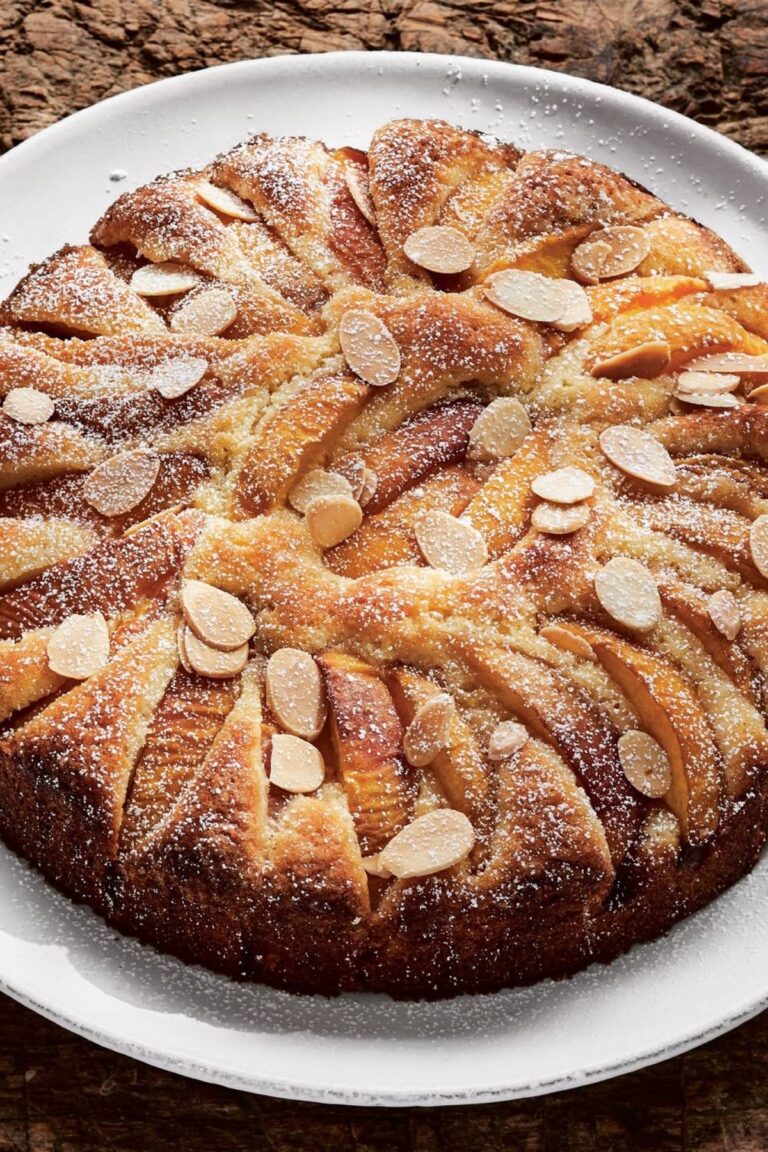 Ina Garten Peach Almond Torte Recipe