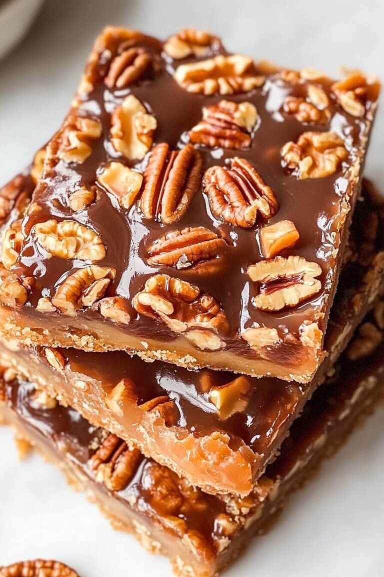 Pecan Turtle Bars Recipe