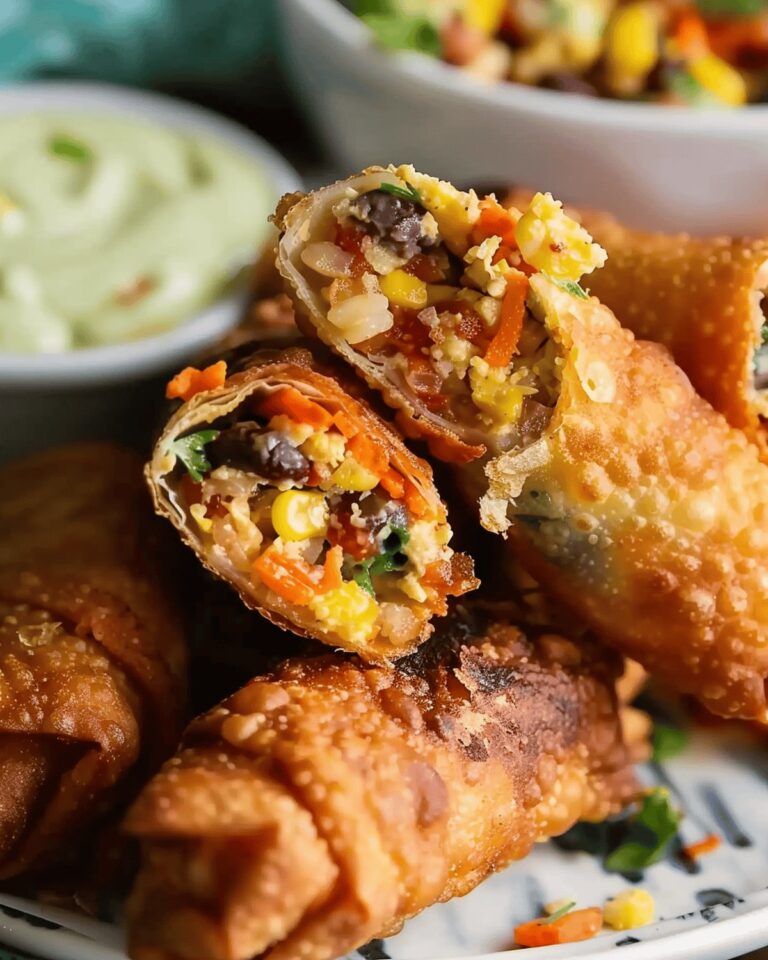 Crispy Southwest Egg Rolls Recipe