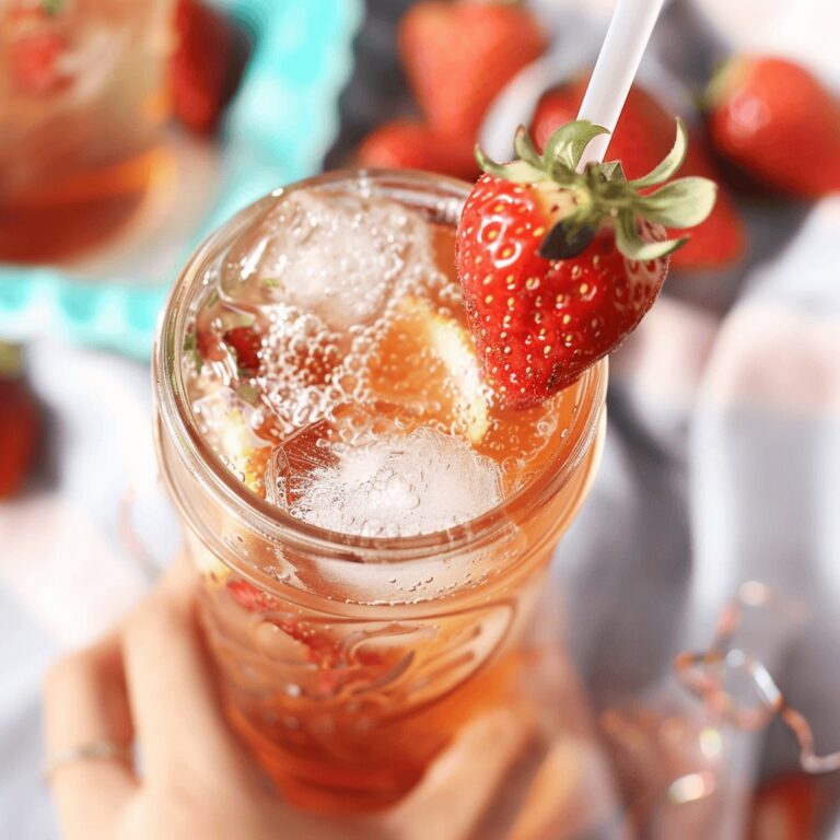 Strawberry Sweet Tea Recipe