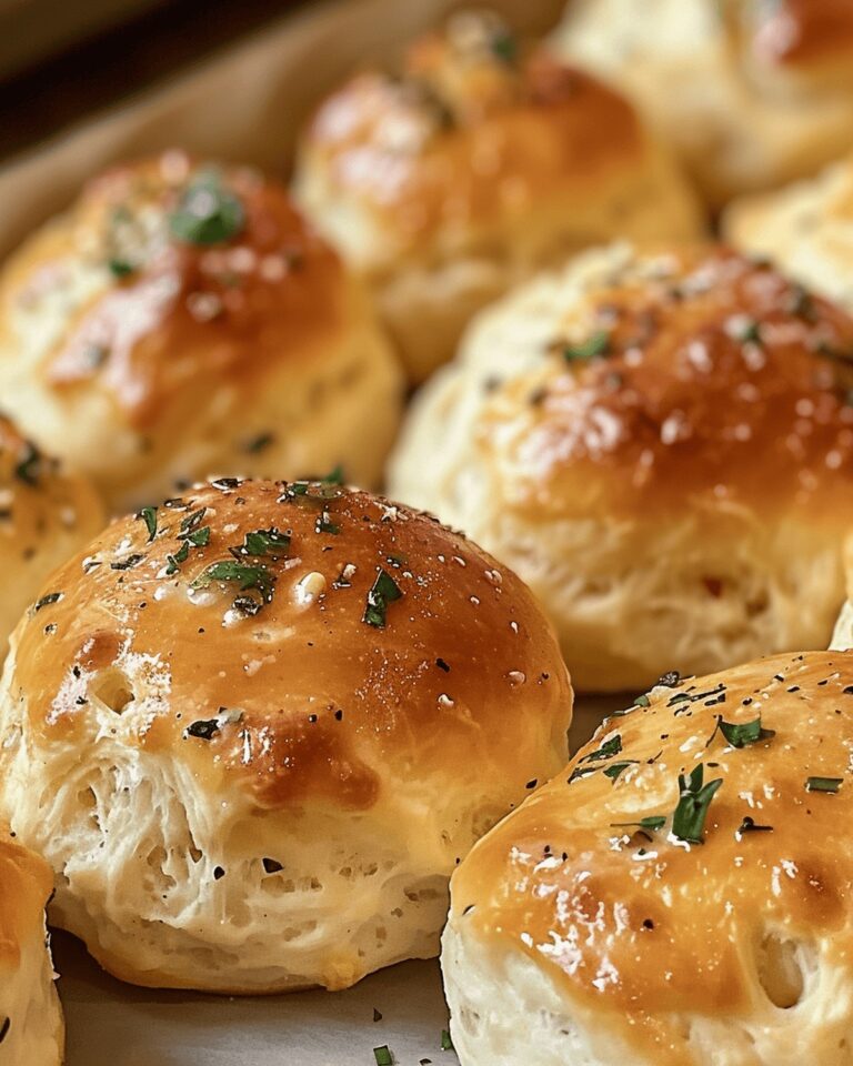 Crispy Garlic Butter Mozzarella Puffs Recipe