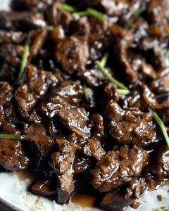 Hearty Slow Cooker Mongolian Beef Recipe