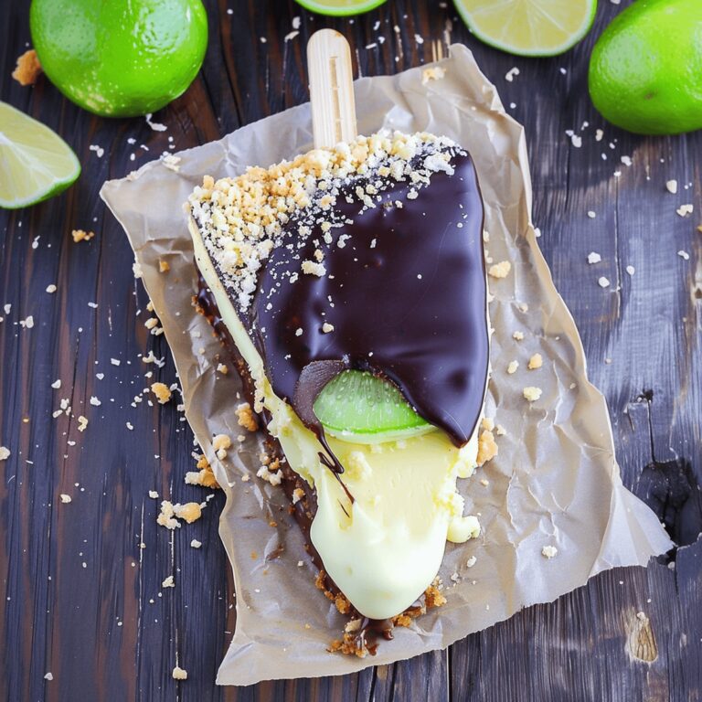 Frozen Key Lime Pie on a Stick Recipe