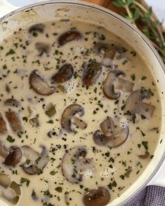 Velvety Mushroom Soup Recipe