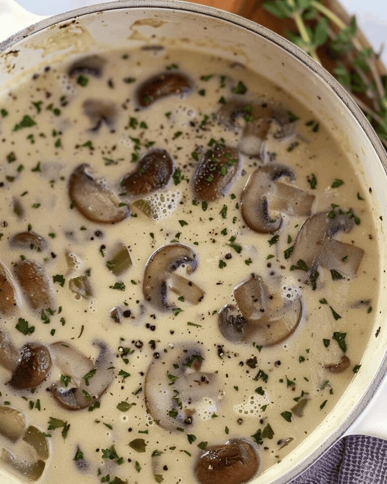 Velvety Mushroom Soup Recipe