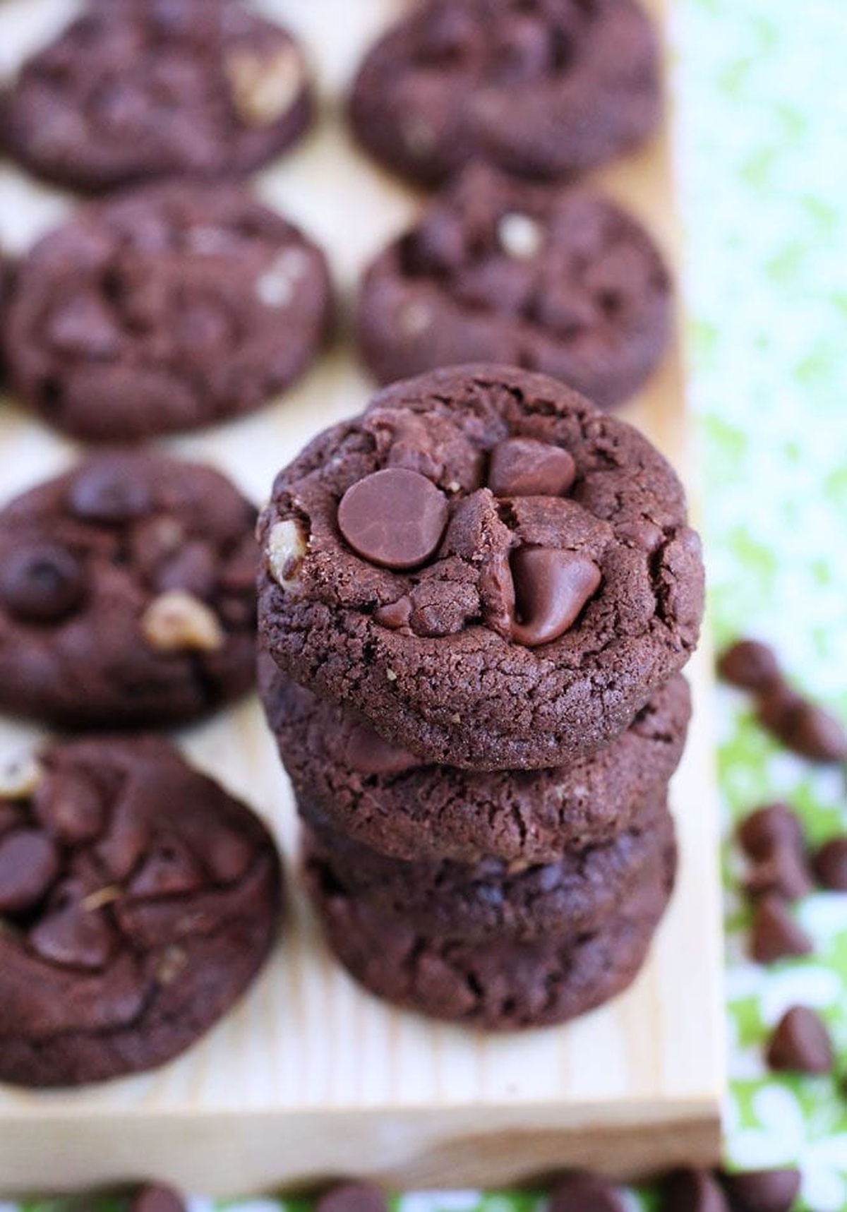 Double Chocolate Walnut Cookies Recipe