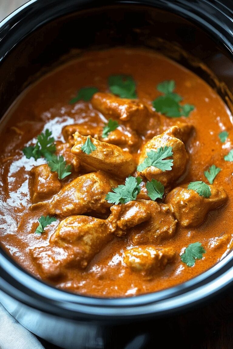 Slow Cooker Butter Chicken Recipe