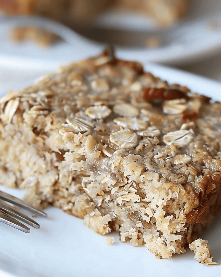 Decadent Oatmeal Cake Recipe