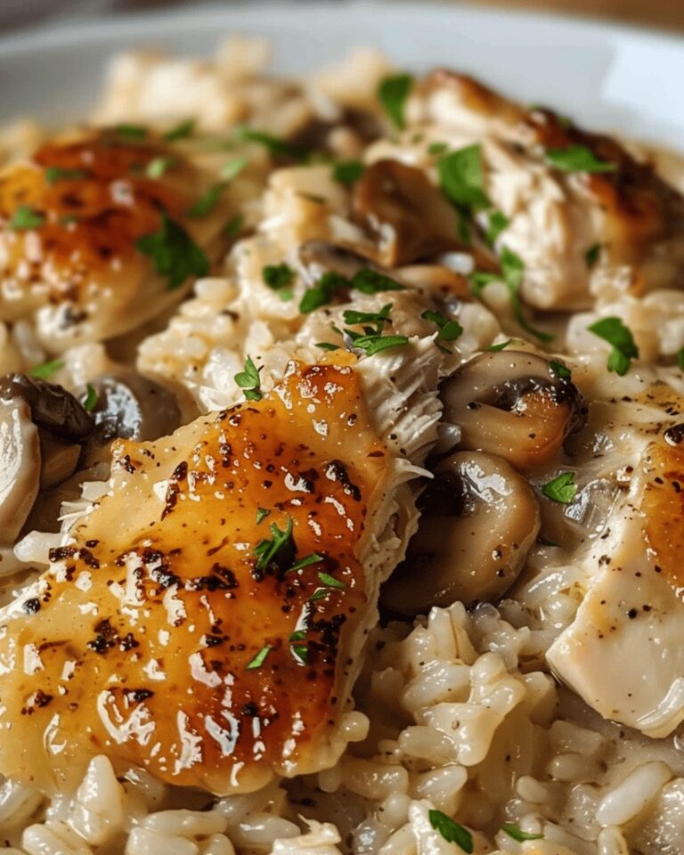 Hearty Comforting Chicken And Rice Bake Recipe