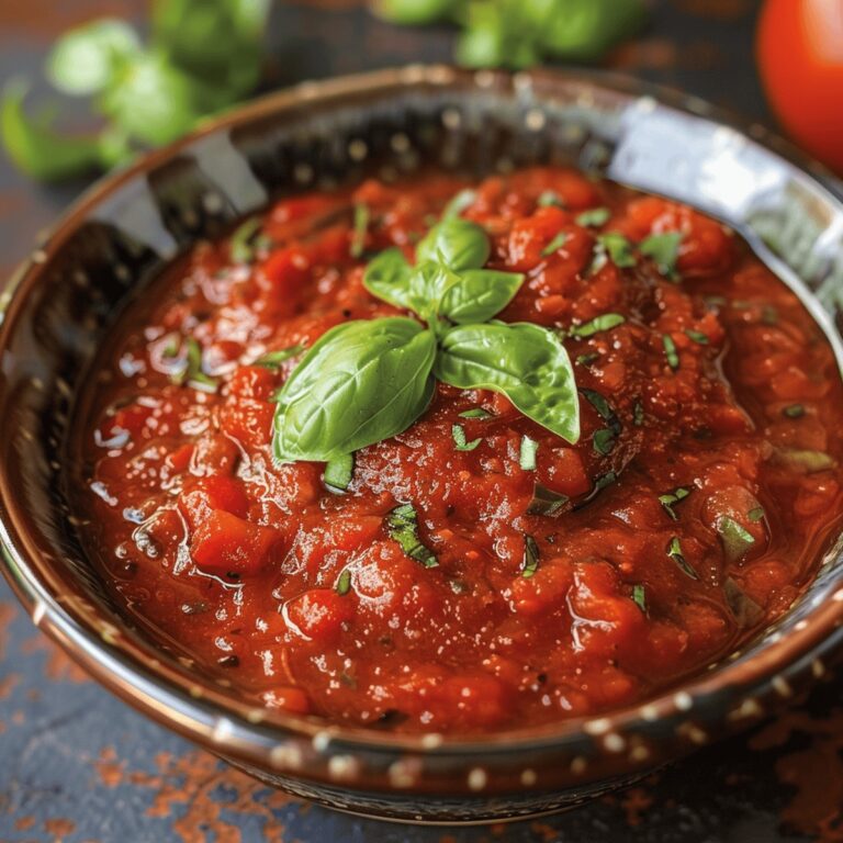 Classic Homemade Marinara Sauce Recipe